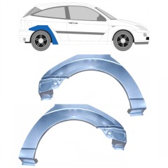 Reperaturka błotnika tylnego do Ford Focus 1998-2004 / Lewa+Prawa / Zestaw 6287