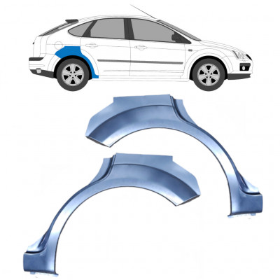 Reperaturka błotnika tylnego do Ford Focus 2004-2011 / Lewa+Prawa / Zestaw 9425