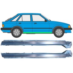 Pełny próg do Ford Escort 1980-1986 / Lewa+Prawa / Zestaw 9983