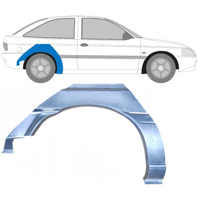 FORD ESCORT 1995-2000 3 DRZWIOWY REPERATURKA BŁOTNIKA TYLNEGO / PRAWA STRONA