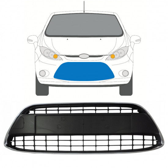 FORD FIESTA 2008-2013 PRZÓD ZDERZAK GRILL