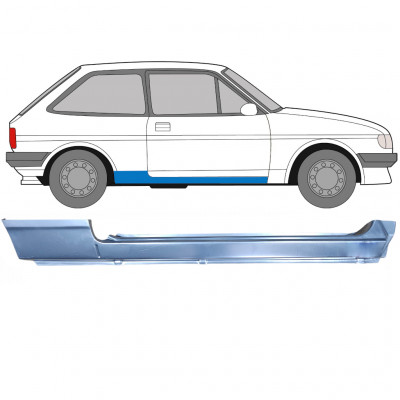 FORD FIESTA 1983-1989 3 DRZWIOWY PELNY PRÓG / PRAWA STRONA