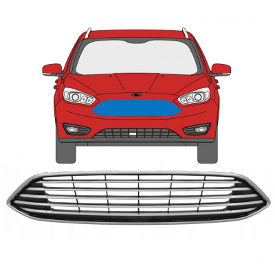 FORD FOCUS 2014-2018 CHROM GRILL
