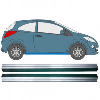 Reperaturka progu część dolna do Ford Ka 2008-2016 / Lewa+Prawa / Lewa = Prawa (symetryczny) / Zestaw 12945 Reperaturka progu część dolna do Ford Ka 2008-2016 / Lewa+Prawa / Lewa = Prawa (symetryczny) / Zestaw 12945