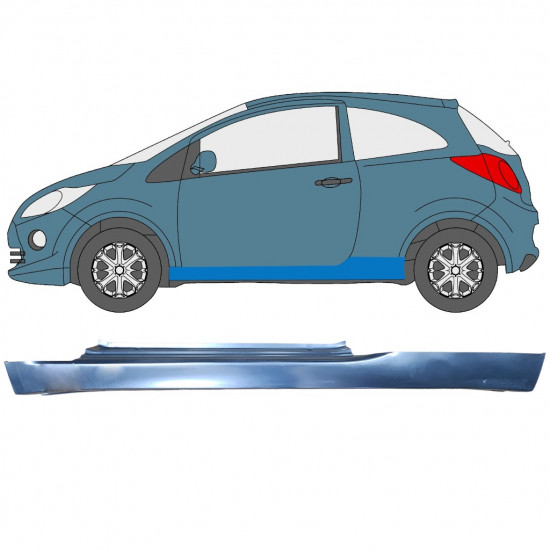 Reperaturka progu do Ford KA 2008-2016 / Lewa 12043