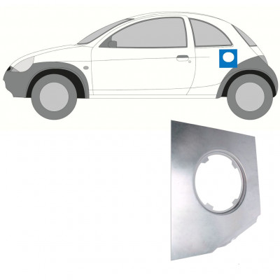 FORD KA 1996-2008 ZBIORNIK PALIWA TYLNY PANEL NAPRAWCZY