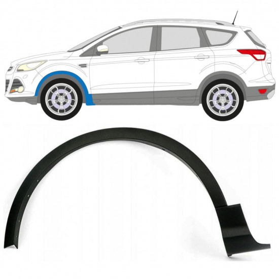 FORD KUGA 2013-2016 LISTWA NADKOLA PRZEDNIEGO / LEWA STRONA