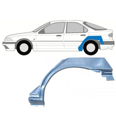 FORD MONDEO 1993-2000 REPERATURKA BŁOTNIKA TYLNEGO / LEWA STRONA