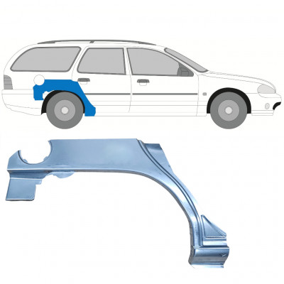 FORD MONDEO 1993-2000 KOMBI REPERATURKA BŁOTNIKA TYLNEGO / PRAWA STRONA