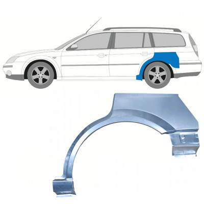 Reperaturka błotnika tylnego do Ford Mondeo 2000-2007 / Lewa / COMBI 8045