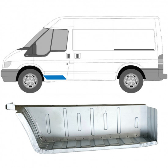 Reperaturka stopnia przedniego wewnętrzna do Ford Transit 2000-2013 / Lewa 7152