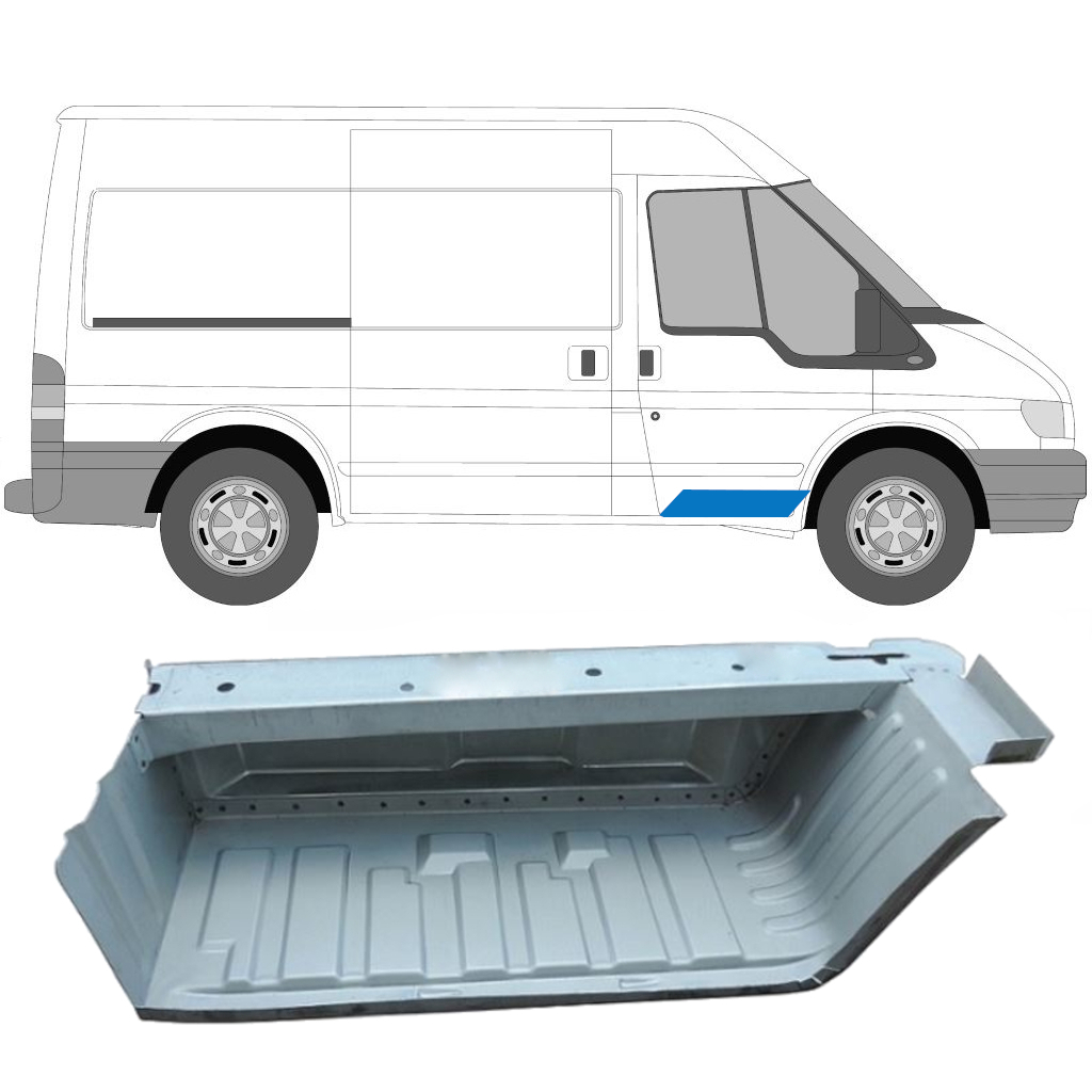 Reperaturka Stopnia Przedniego Wewnętrzna Do Ford Transit 2000-2013 / Prawa 6176