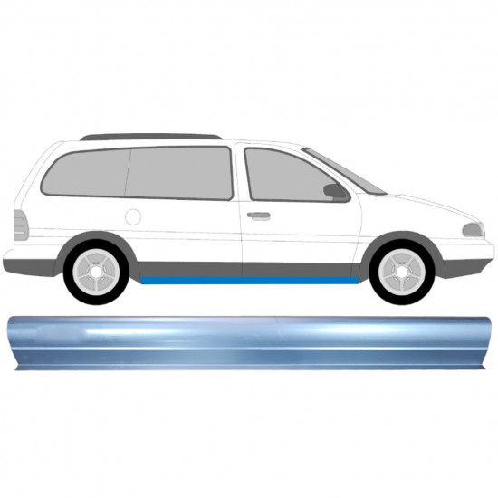 Reperaturka progu do Ford Windstar 1995-1999 / Lewa = Prawa (symetryczny) 6618