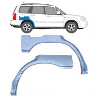 Reperaturka błotnika tylnego do Subaru Forester Sg 2002-2008 / Lewa+Prawa / Zestaw 9896