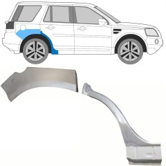Reperaturka błotnika tylnego do Land Rover Freelander 2006-2016 / Prawa / Zestaw 8965
