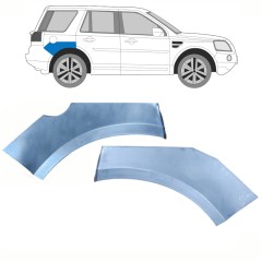 Reperaturka błotnika tylnego do Land Rover Freelander 2006-2016 / Lewa+Prawa / Zestaw 10658