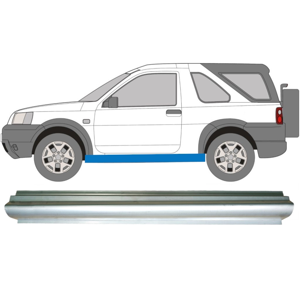 Reperaturka Progu Do Land Rover Freelander 1997-2006 / Lewa 5276