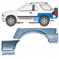 Reperaturka błotnika tylnego do Opel Frontera B 1999-2002 / Lewa / Zestaw 12838