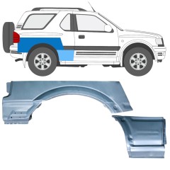 Reperaturka błotnika tylnego do Opel Frontera B 1999-2002 / Prawa / Zestaw 12837