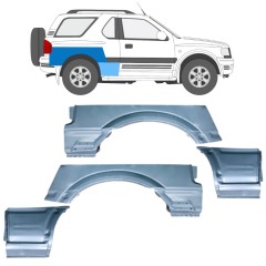 Zestaw reperaturek do Opel Frontera B 1999-2002 / Lewa / Prawa / Lewa+Prawa / 12839
