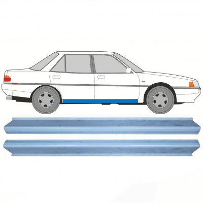 Reperaturka progu do Mitsubishi Galant 1987-1993 / Lewa = Prawa (symetryczny) / Zestaw 10597