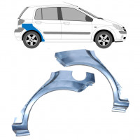 Reperaturka błotnika tylnego do Hyundai Getz 2002-2010 / Lewa+Prawa / Zestaw 10531