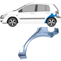 Reperaturka błotnika tylnego do Hyundai Getz 2002-2010 / Lewa 6661