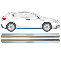 Reperaturka progu część dolna do Alfa Romeo Giulietta 2010-2020 / Lewa+Prawa / Zestaw 15004