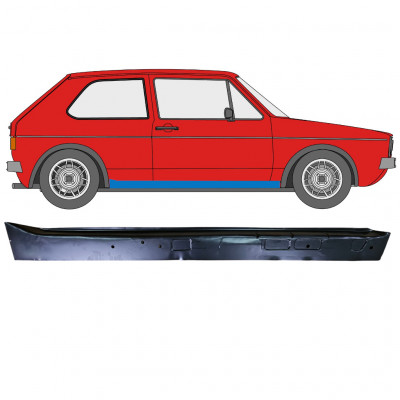 VW GOLF 1 1974- REPERATURKA PROGU WEWNĘTRZNA / PRAWA STRONA