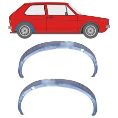 Reperaturka nadkola tylnego wewnętrzna do Volkswagen Golf 1 1974-1985 / Lewa+Prawa / Zestaw 9917