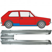 Reperaturka progu do VW Golf 1 1974- / Lewa+Prawa / Zestaw 9859