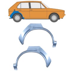 Reperaturka błotnika tylnego do Volkswagen Golf 1 1974-1985 / Lewa+Prawa / Zestaw 12505