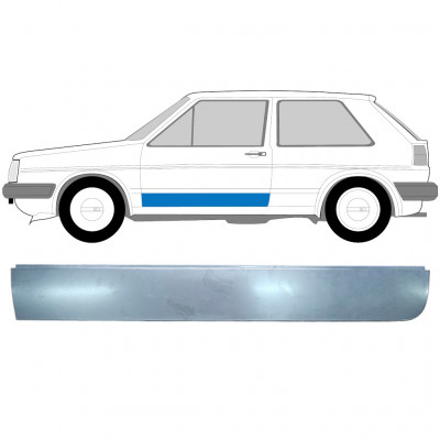 VW GOLF 2 1982- REPERATURKA DRZWI PRZEDNICH PANEL NAPRAWCZY / LEWA STRONA