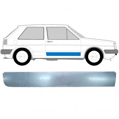 VW GOLF 2 1982- REPERATURKA DRZWI PRZEDNICH PANEL NAPRAWCZY / PRAWA STRONA