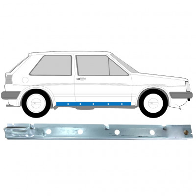 VW GOLF 2 1982-1992 REPERATURKA PROGU WEWNĘTRZNA / PRAWA STRONA
