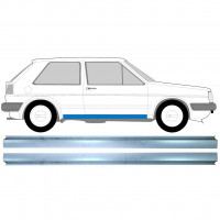 Reperaturka progu do VW Golf 2 1982-1992 / Lewa = Prawa (symetryczny) / Zestaw 11286