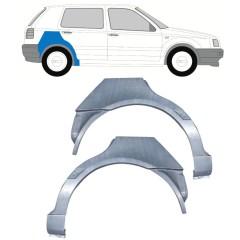 Reperaturka błotnika tylnego do Volkswagen Golf 3 1991-1998 / Lewa+Prawa / Zestaw 12009