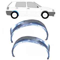 Reperaturka nadkola tylnego wewnętrzna do Volkswagen Golf 3 1991-1998 / Lewa+Prawa / Zestaw 9649