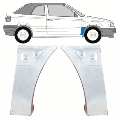 VW GOLF 3 1993-1998 CABRIO REPERATURKA BŁOTNIKA PRZEDNIEGO / ZESTAW