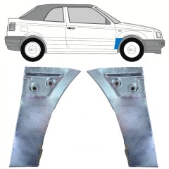 Reperaturka błotnika przedniego do Volkswagen Golf 3 1991-1998 / Lewa+Prawa / CABRIO / Zestaw 10199