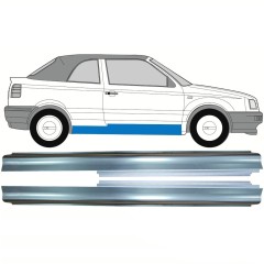 Reperaturka progu do Volkswagen Golf 3 1991-1998 / Lewa+Prawa / CABRIO / Zestaw 10374