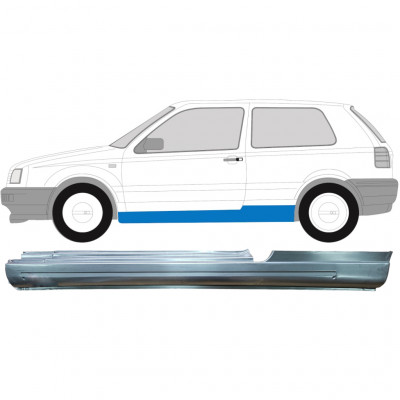 VW GOLF 3 1991- 3 DRZWIOWY PRÓG / LEWA STRONA
