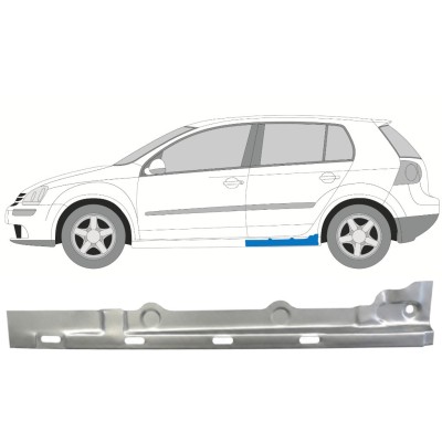 Reperaturka progu wewnętrzna do Volkswagen Golf 5 2003-2009 / Lewa 7086