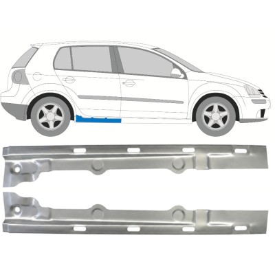 Reperaturka progu wewnętrzna do Volkswagen Golf 5 2003-2009 / Lewa+Prawa / Zestaw 9643
