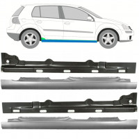 Reperaturka progu wewnętrzna + zewnętrzna do VW Golf 5 2003-2009 / Zestaw 11140