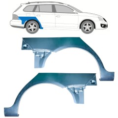 Reperaturka błotnika tylnego do Volkswagen Golf 5 Variant 2007-2010 / Lewa / Prawa / Lewa+Prawa / Zestaw 12907