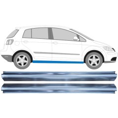 Reperaturka progu do Volkswagen Golf Plus 2005-2013 / Lewa+Prawa / Zestaw 11927