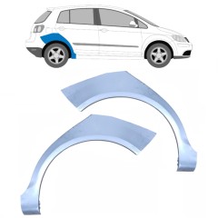 Reperaturka błotnika tylnego do Volkswagen Golf Plus 2005-2013 / Lewa+Prawa / Zestaw 10090