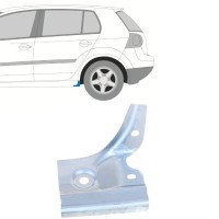 Reperaturka zakończenia progu do Volkswagen Golf 5 2003-2009 / Lewa 16113