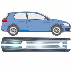 Pełny próg do Volkswagen Golf 6 2008-2013 / Lewa+Prawa / Zestaw 10341